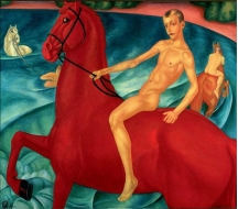 Купание красного коня. 1912