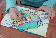 РИСУЕМ НЕВИДИМОЕ - занятия интуитивным рисованием для взрослых в Центральной библиотеке г.Березники